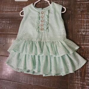 2t ricrac brand ruffled dress